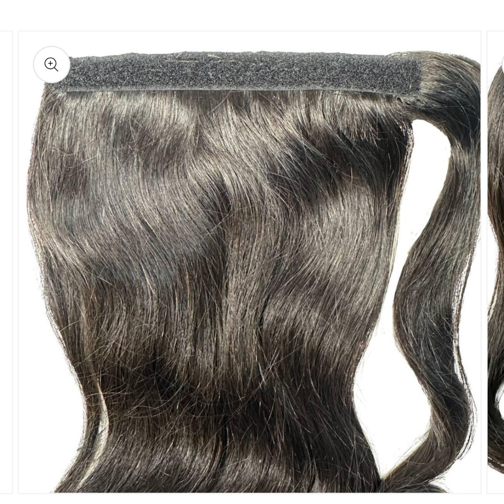 Black Thick Lustrous Hair